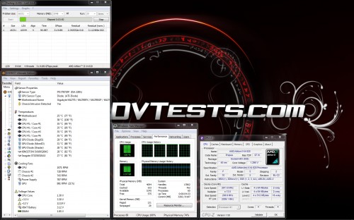 CoolerMaster Gemini II SF524 Be Queiet Silent Wings SW1 at 2611